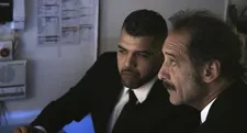 Security agent (Rami Kabteni) with Thierry: "If I stay here, I accept and I become like them."